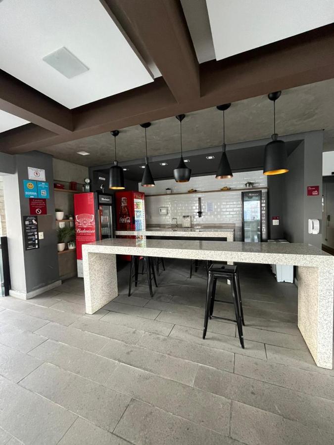 圣保罗Loft De Luxo Com Varanda E Entrada Ao St Marche Jardins公寓 外观 照片