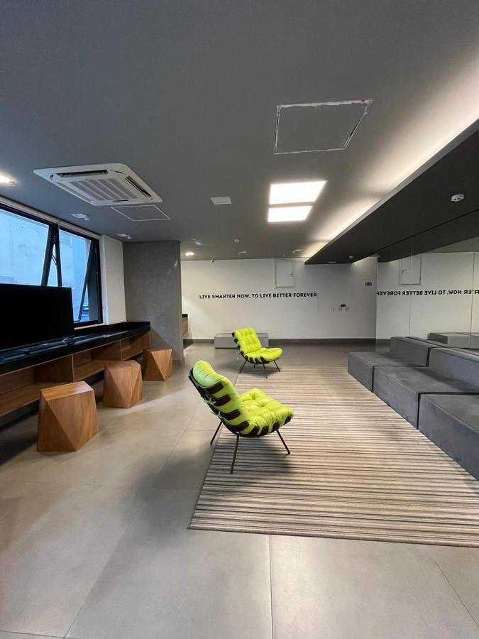 圣保罗Loft De Luxo Com Varanda E Entrada Ao St Marche Jardins公寓 外观 照片