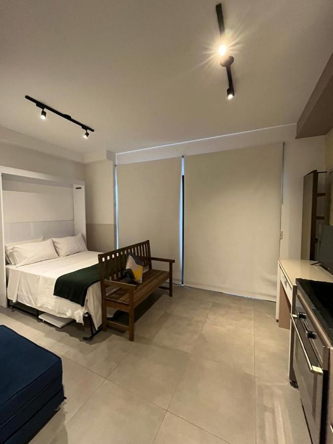 圣保罗Loft De Luxo Com Varanda E Entrada Ao St Marche Jardins公寓 外观 照片